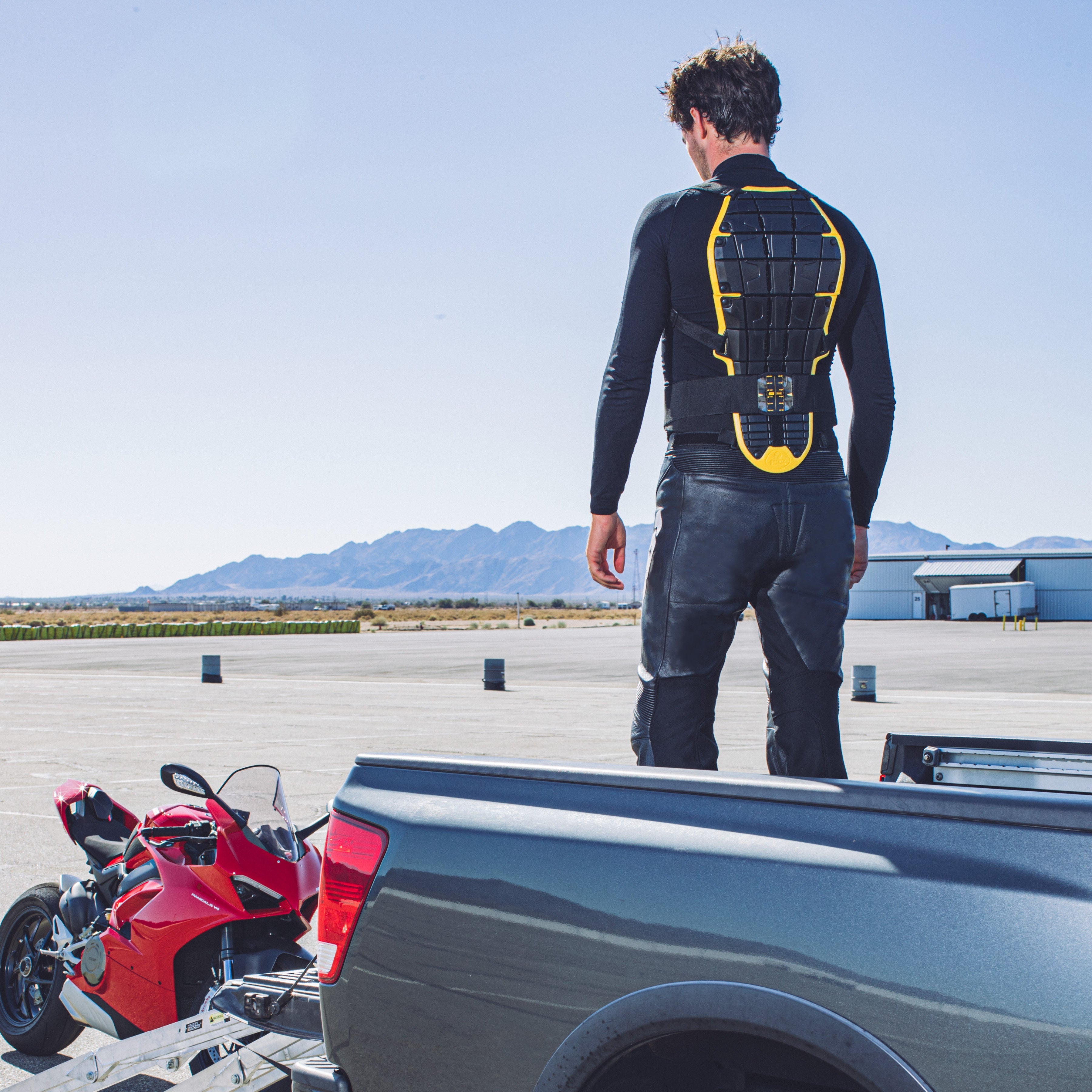 Spidi Back Warrior Evo zaštita za leđa | Muški | Crna/Žuta 