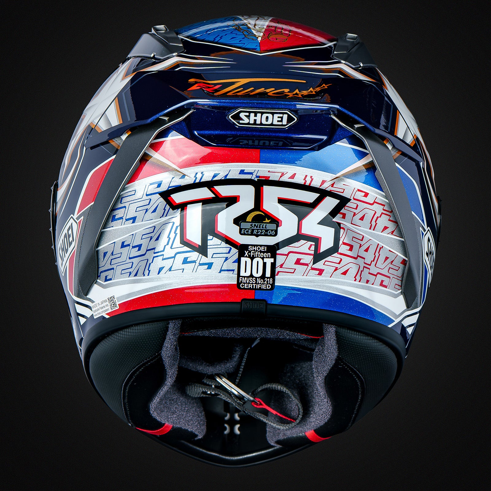 Shoei X-SPR PRO kaciga Toprak Razgatlıoğlu Replica 2025 