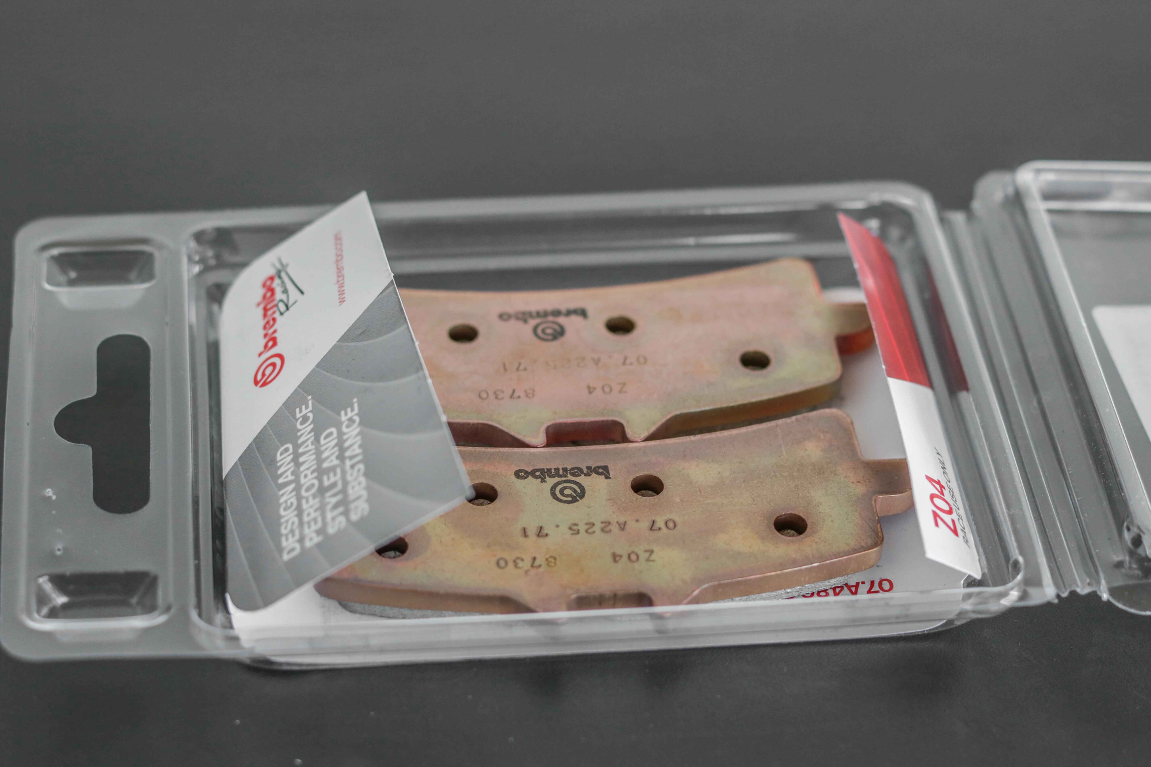 Brembo Z04 Racing kočione obloge za BMW HP 4 (12-14) 107A48639 