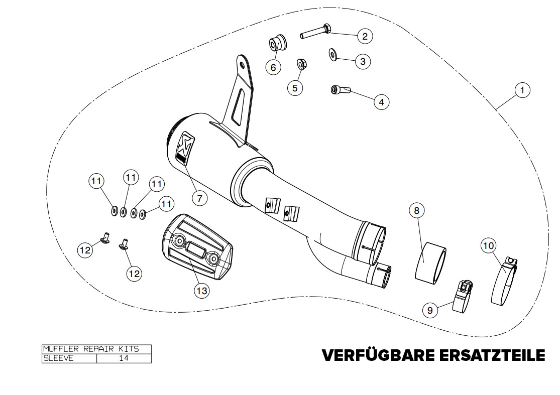 Akrapovic Slip-On Line (Titanij) BMW S1000RR K46 (17-18) S-B10SO8-CUBT 