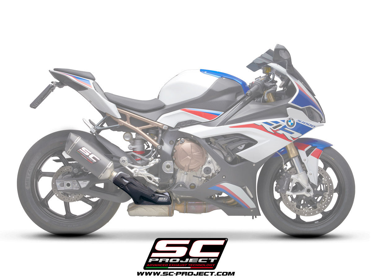 Karbon zaštita od topline ispušnog sustava SC-Project Slip-On BMW S1000RR K67 (19-20) B33A-CP 