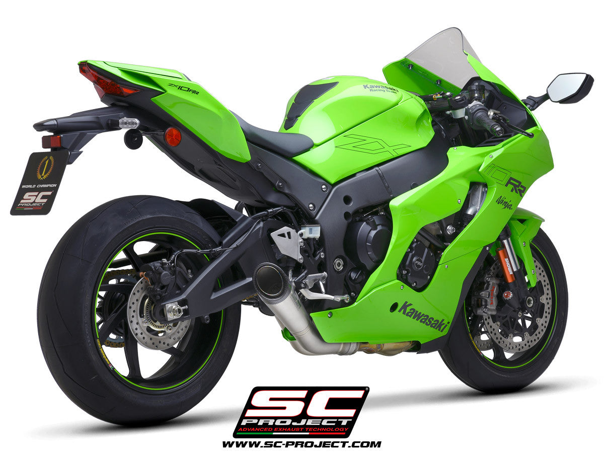 SC-Project Slip-On S1 + KAT zamjensko cijevo za Kawasaki ZX-10 R/RR (21-26) K38A-DET41T 