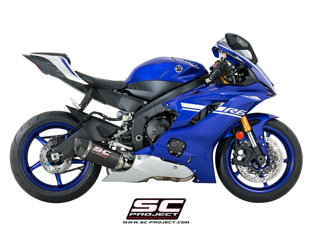 SC-Project Slip-On SC1-R Yamaha YZF-R6 RJ27 (17-26) Y21A-L90C 