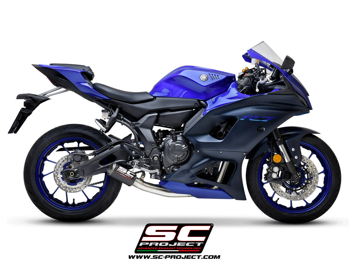 SC-Project kompletni sustav RACE CR-T Yamaha YZF-R7 (21-25) Y36A-CDE36 