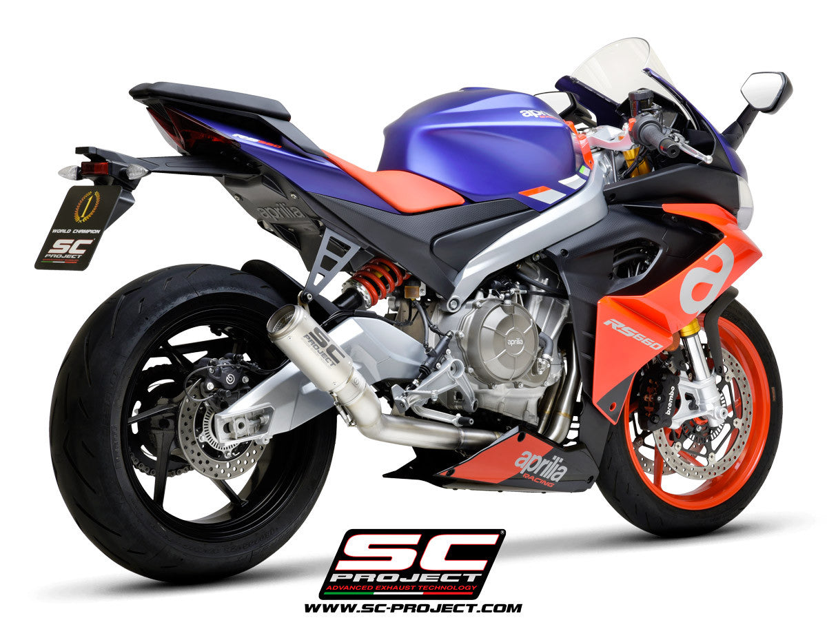SC-Project Titan cjeloviti sustav 2-1 CR-T Aprilia RS 660 (20-24) A23A-PTC36 
