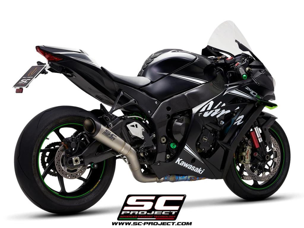 SC-Project Slip-On S1 + KAT zamjensko cijevo za Kawasaki ZX-10 R/RR (16-20) K22A-DET41T 